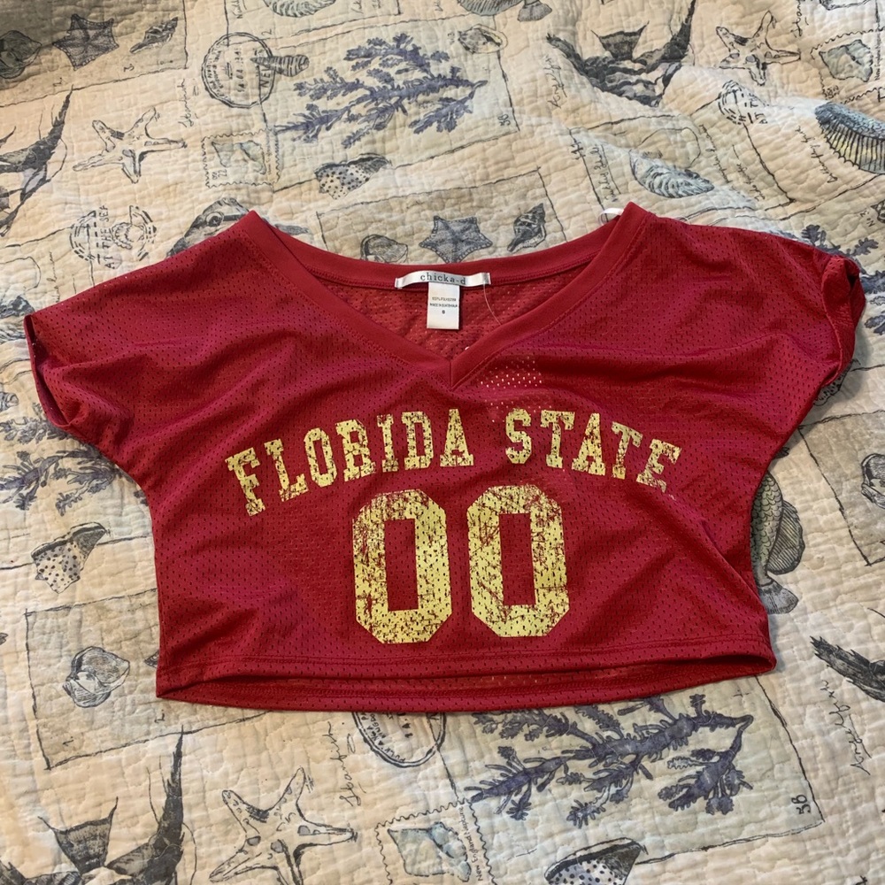 Florida State Seminoles crop top jersey